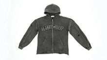 Load image into Gallery viewer, Lucky 7 "Faded Luck" Charcoal Hoodie